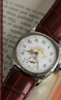 ウォルサムのアンティーク腕時計 深みのある美しさ 【1908年製】-W1476-3