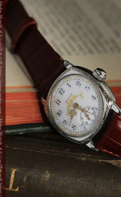 ウォルサムのアンティーク腕時計 深みのある美しさ 【1908年製】-W1476-5