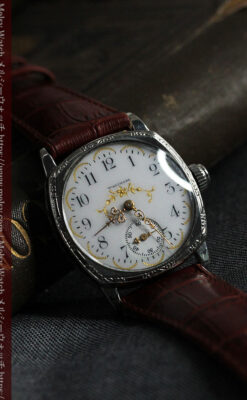 ウォルサムのアンティーク腕時計 深みのある美しさ 【1908年製】-W1476-7