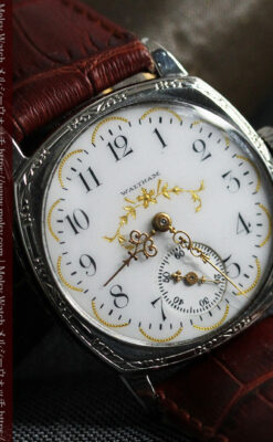 ウォルサムのアンティーク腕時計 深みのある美しさ 【1908年製】-W1476-8