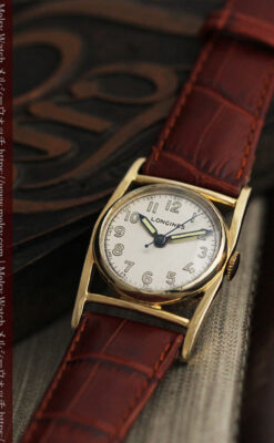 ロンジン アンティーク腕時計 魅せるカジュアル 【1944年製】-W1479-1