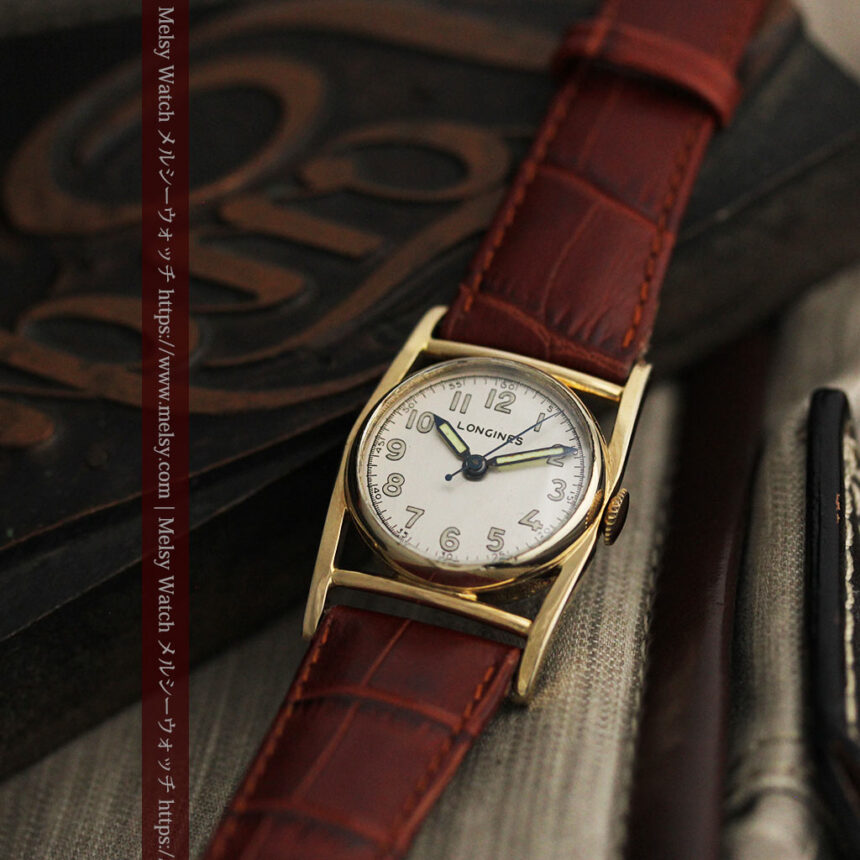 ロンジン アンティーク腕時計 魅せるカジュアル 【1944年製】-W1479-1