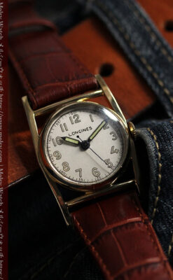 ロンジン アンティーク腕時計 魅せるカジュアル 【1944年製】-W1479-11