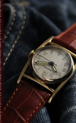 ロンジン アンティーク腕時計 魅せるカジュアル 【1944年製】-W1479-13