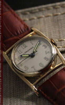 ロンジン アンティーク腕時計 魅せるカジュアル 【1944年製】-W1479-8