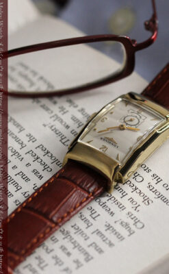 ロンジン アンティーク腕時計 昭和のレトロ美 【1951年製】-W1480-1