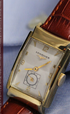 ロンジン アンティーク腕時計 昭和のレトロ美 【1951年製】-W1480-10