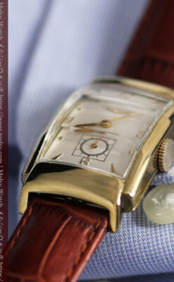 ロンジン アンティーク腕時計 昭和のレトロ美 【1951年製】-W1480-12