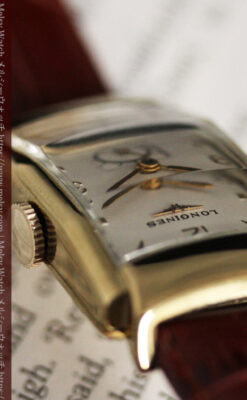 ロンジン アンティーク腕時計 昭和のレトロ美 【1951年製】-W1480-4