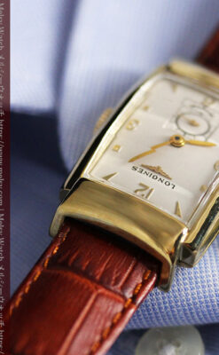 ロンジン アンティーク腕時計 昭和のレトロ美 【1951年製】-W1480-9