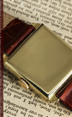 上質な枯れ具合を見せるロンジンの非常に味のあるアンティーク腕時計 【1926年製】-W1485-16