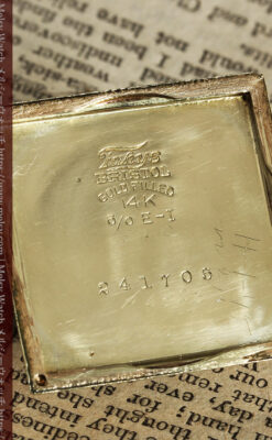 上質な枯れ具合を見せるロンジンの非常に味のあるアンティーク腕時計 【1926年製】-W1485-17