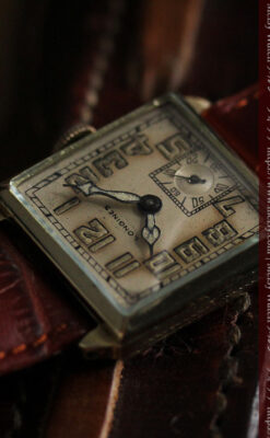 上質な枯れ具合を見せるロンジンの非常に味のあるアンティーク腕時計 【1926年製】-W1485-6