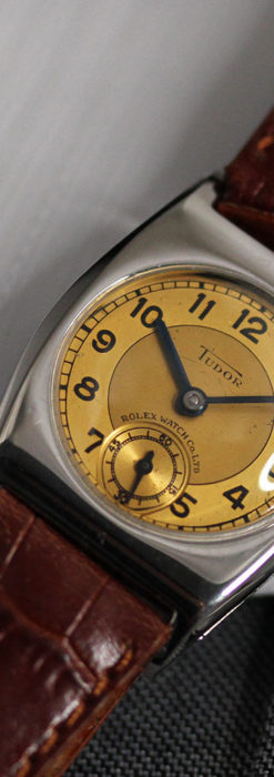 ロレックス・チュードル 奥深い素朴さのアンティーク腕時計 【1940年頃】-W1488-1
