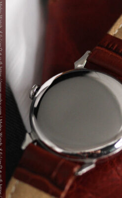 英国ベンソン 渋い深みのあるアンティーク腕時計 【1950年頃】-W1490-14