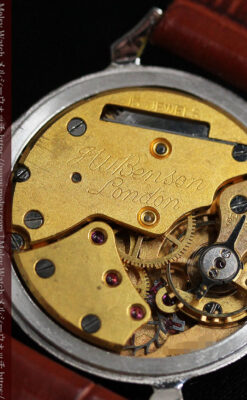 英国ベンソン 渋い深みのあるアンティーク腕時計 【1950年頃】-W1490-16