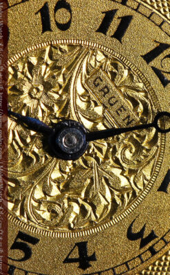 美しき古典 華あるグリュエンの女性用アンティーク腕時計 【1920年頃】-W1494-2