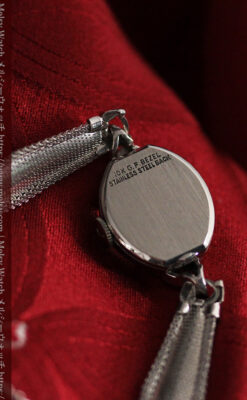 ウイットナーの艶やかな女性用アンティーク腕時計 【1950年頃】箱付き-W1497-11