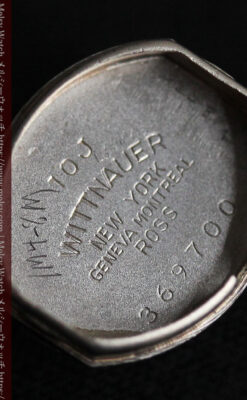 ウイットナーの艶やかな女性用アンティーク腕時計 【1950年頃】箱付き-W1497-15