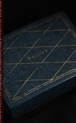 ブローバ 秀逸なデザインが光る金無垢アンティーク腕時計 【1953年製】-W1499-20