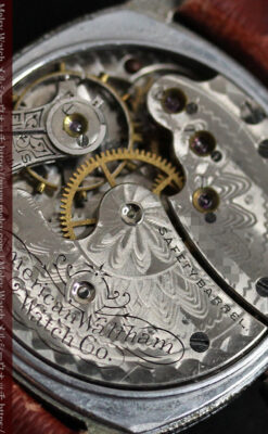 ウォルサムのアンティーク腕時計 並び輝く三日月 【1900年製】-W1503-17