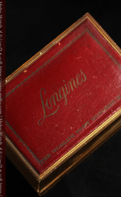 ロンジン 大人の遊び心を擽るアンティーク腕時計 【1952年製】箱付き-W1505-15