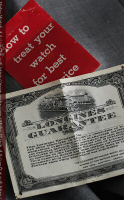 ロンジン 大人の遊び心を擽るアンティーク腕時計 【1952年製】箱付き-W1505-16