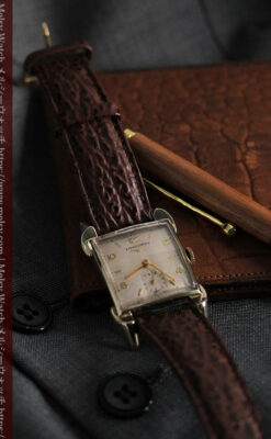 ロンジン 大人の遊び心を擽るアンティーク腕時計 【1952年製】箱付き-W1505-3