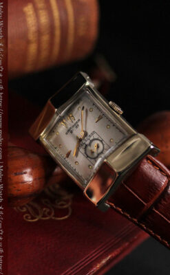 グリュエンの騎士の兜を彷彿とさせるアンティーク腕時計【1951年頃】-W1510-1