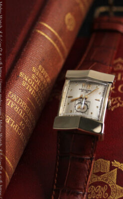 グリュエンの騎士の兜を彷彿とさせるアンティーク腕時計【1951年頃】-W1510-12