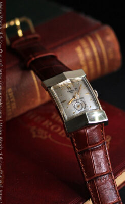 グリュエンの騎士の兜を彷彿とさせるアンティーク腕時計【1951年頃】-W1510-15