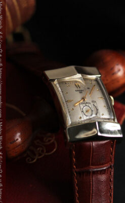 グリュエンの騎士の兜を彷彿とさせるアンティーク腕時計【1951年頃】-W1510-3