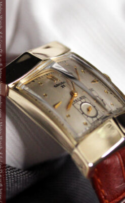 グリュエンの騎士の兜を彷彿とさせるアンティーク腕時計【1951年頃】-W1510-6