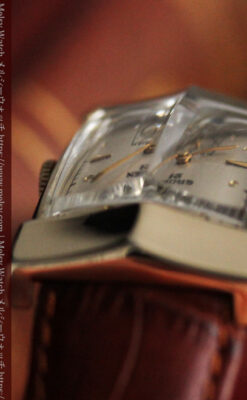 グリュエンの騎士の兜を彷彿とさせるアンティーク腕時計【1951年頃】-W1510-7