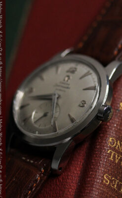 オメガのシーマスター 自動巻きアンティーク腕時計 【1952年製】-W1513-13