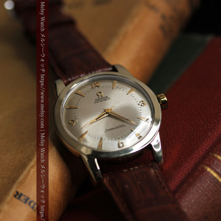 オメガのシーマスター 自動巻きアンティーク腕時計 【1953年製】-W1514-1