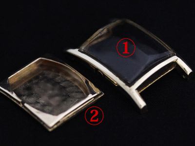 腕時計の2ピースケース