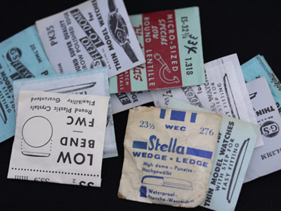 プラスチック風防の袋