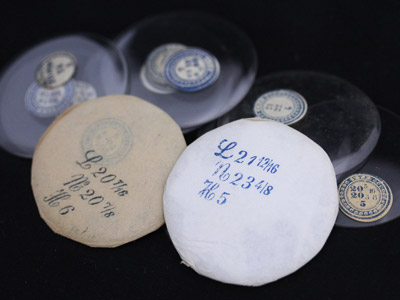 懐中時計のガラス風防