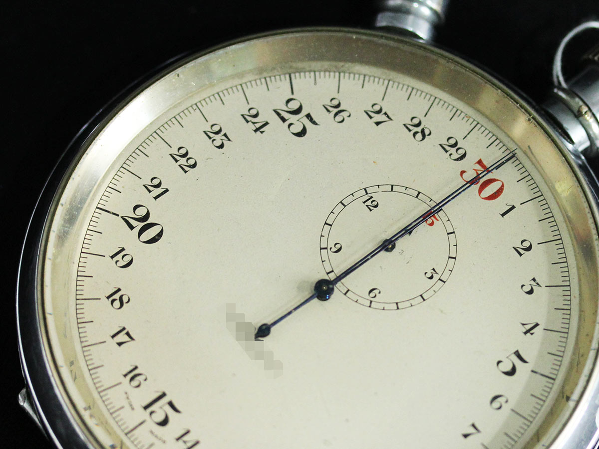 ３０秒計のストップウォッチ