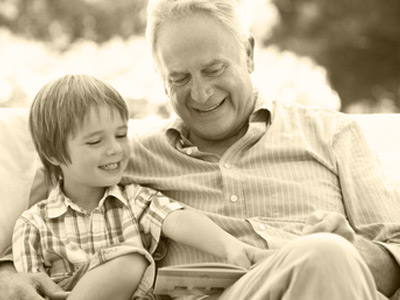 祖父と孫