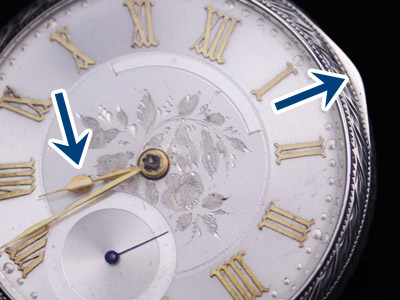 鍵巻き式の使い方 - 小さな鍵のような道具を使って操作する時計