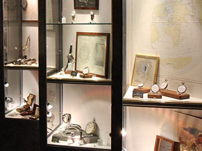 時計のショーケース