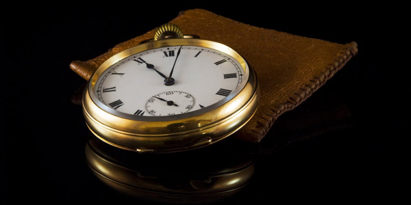 雰囲気のある懐中時計